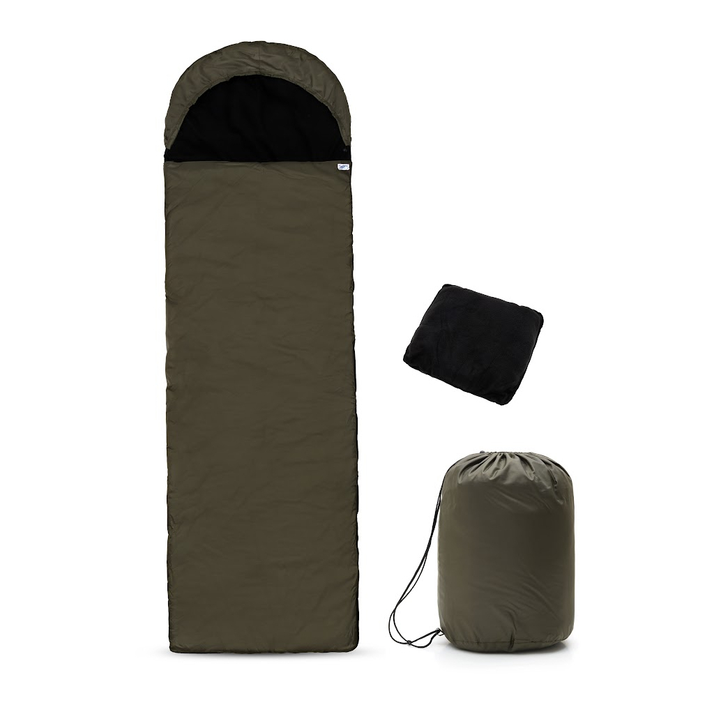 Спальний мішок Sector STR2 Khaki зимовий з подушкою (4821000005163) - зображення 1