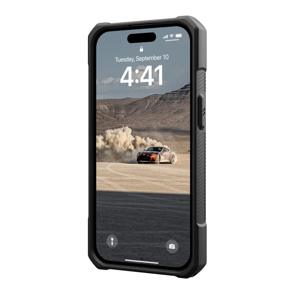 Чохол до мобільного телефона UAG Apple iPhone 15 Monarch, Carbon Fiber (114289114242) - зображення 6
