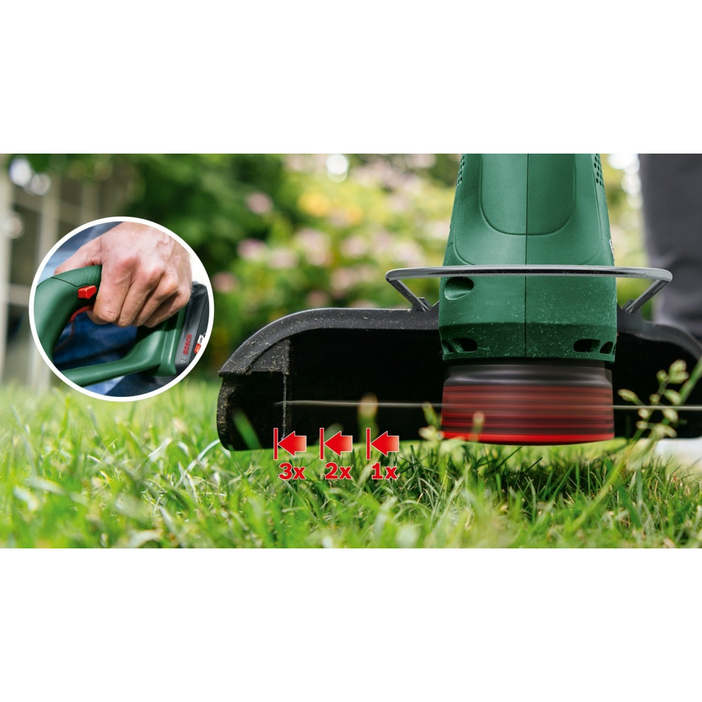 Тример садовий Bosch EasyGrassCut 18V-230 PBA, 18V, 2Ah, 23см (0.600.8C1.A03) - зображення 7