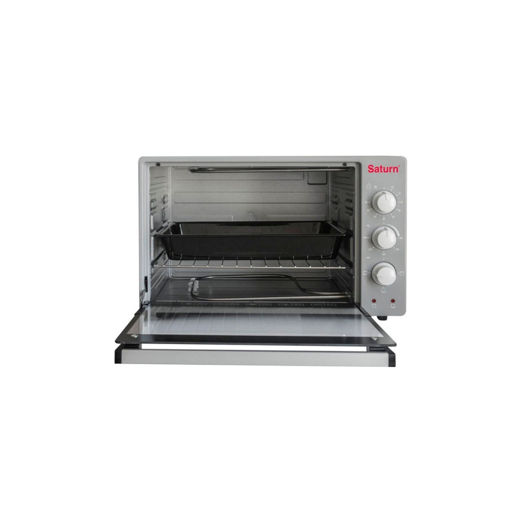 Електропіч Saturn ST-EC 3401 Gray (ST-EC3401Gray) - зображення 2