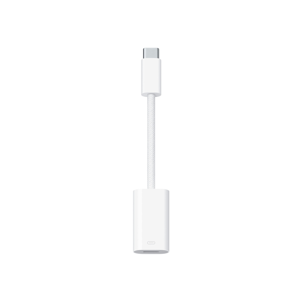 Перехідник USB-C to Lightning Adapter (Model A2868) Apple (MUQX3ZM/A) - зображення 1