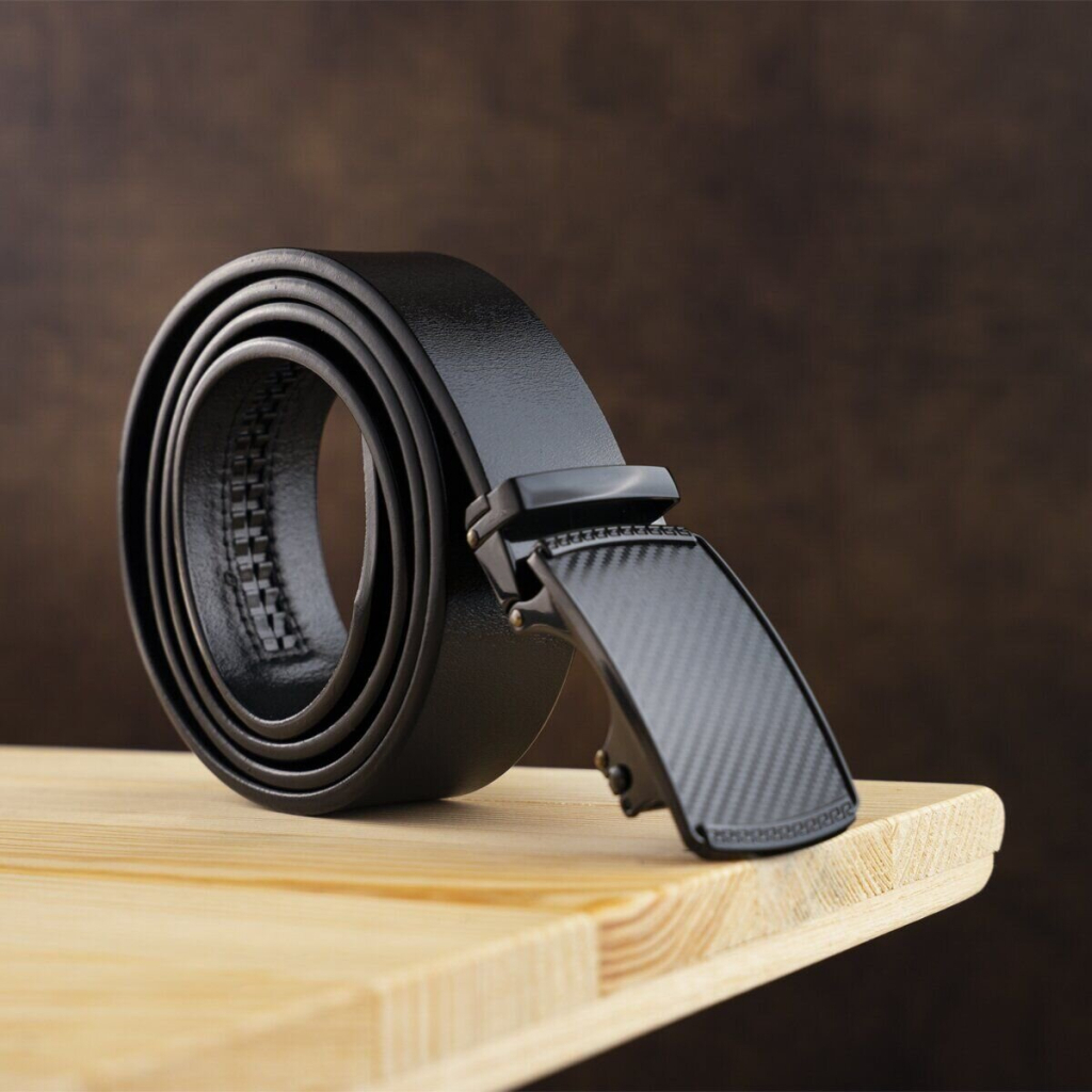 Ремінь Vintage З пряжкою дрібний ромб Чорний (20285) - зображення 8