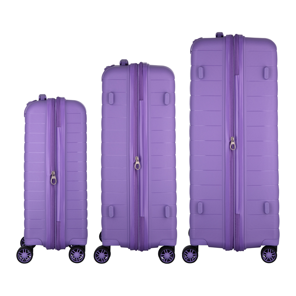 Набір валіз 2E Aero (L+M+S), лавандові (2E-SPP-AERO-SET3-LV) - зображення 6