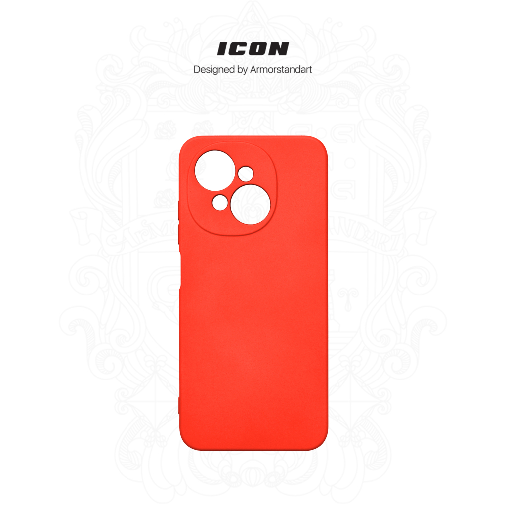 Чохол до мобільного телефона Armorstandart ICON Tecno Spark Go 1 (KL4) Camera cover Red (ARM81217) - зображення 3