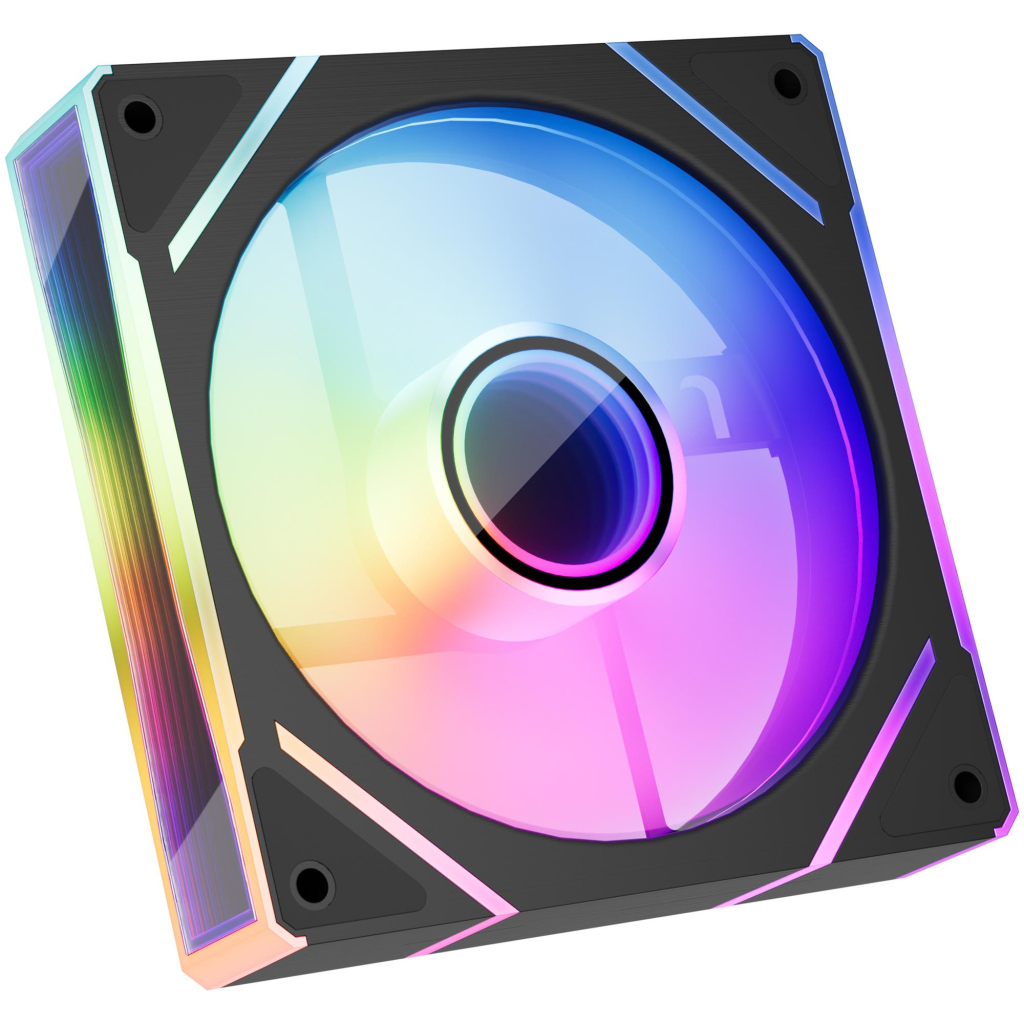 Кулер до корпусу 1stPlayer FC7 Black (FC7-BK-1IN1) - зображення 3