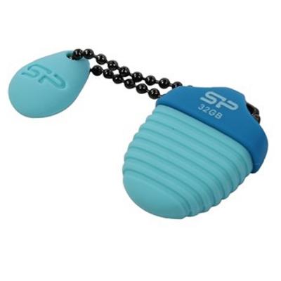 USB флеш накопичувач Silicon Power 32GB Touch T30 Blue USB 2.0 (SP032GBUF2T30V1B) - изображение 2