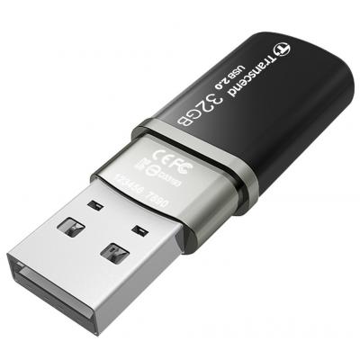 USB флеш накопичувач Transcend 32GB JetFlash 320 USB 2.0 (TS32GJF320K) - зображення 3