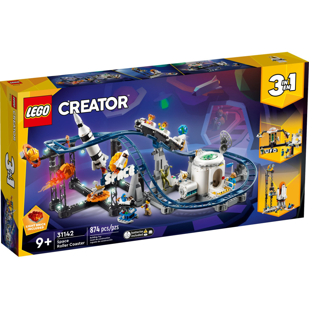 Конструктор LEGO Creator Космічні гірки 874 деталі (31142) - зображення 1