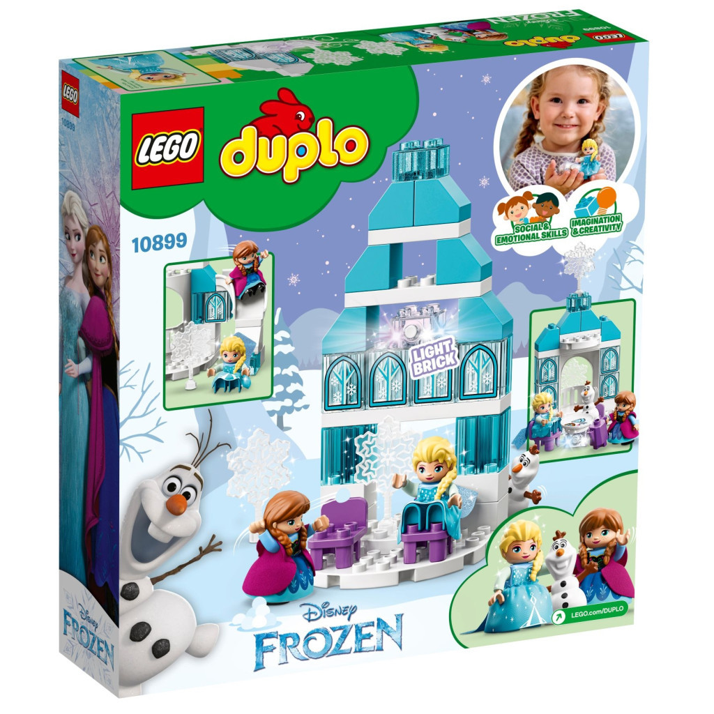 Конструктор LEGO DUPLO Крижаний замок 59 деталей (10899) - зображення 12