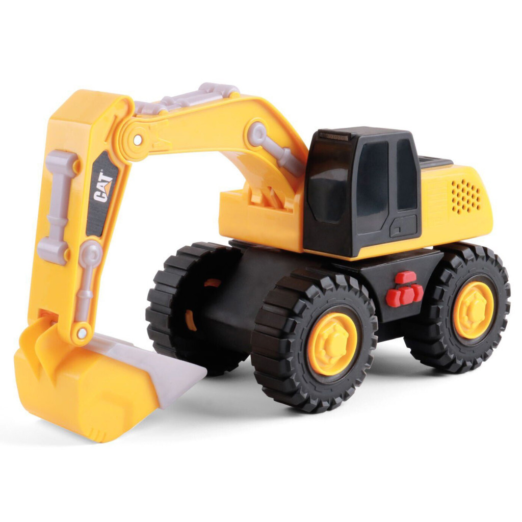 Спецтехніка Funrise CAT Екскаватор зі світлом та звуком (82399) - зображення 1