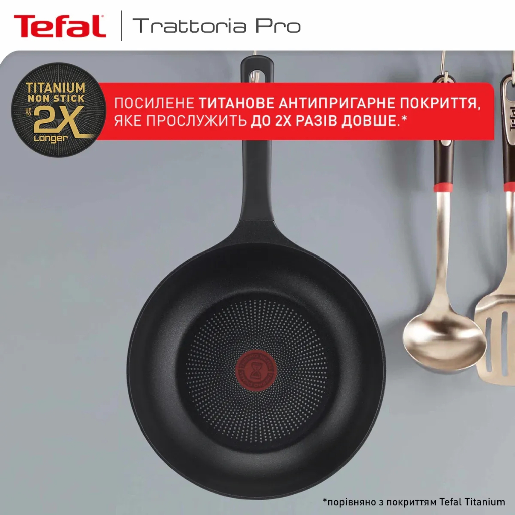 Сковорода Tefal Trattoria Pro 20см чорна (G6120244) - зображення 5