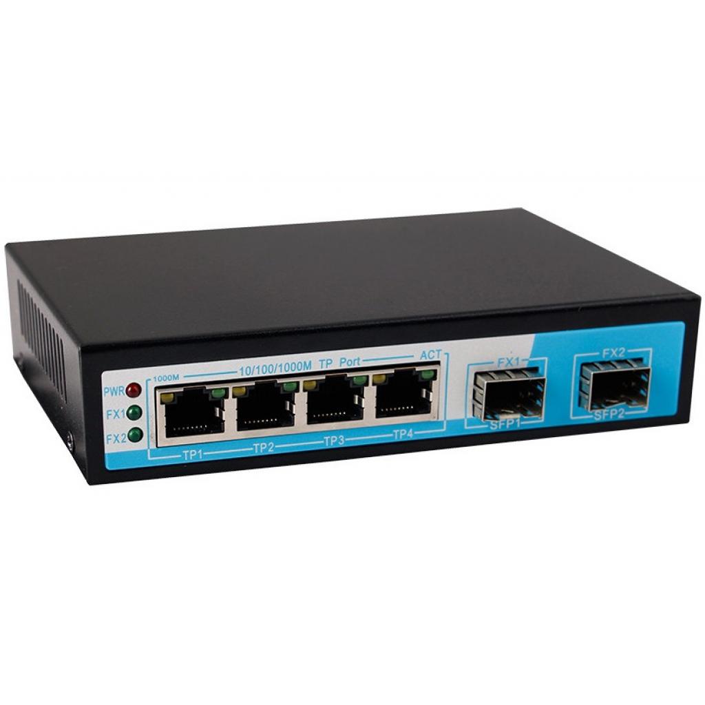 Комутатор мережевий HongRui HR901-AFG-42S - зображення 3