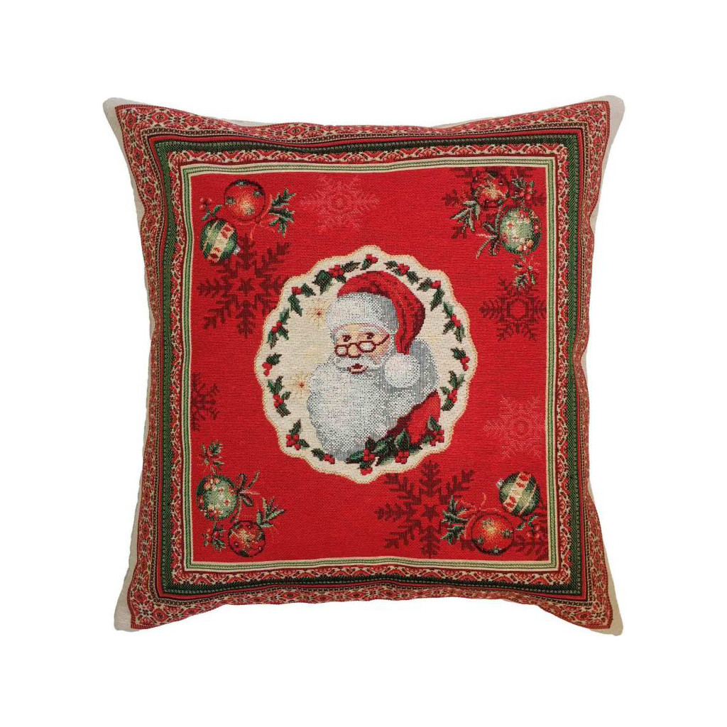 Наволочка Прованс декоративна Санта 45х45 см (16297) - зображення 1
