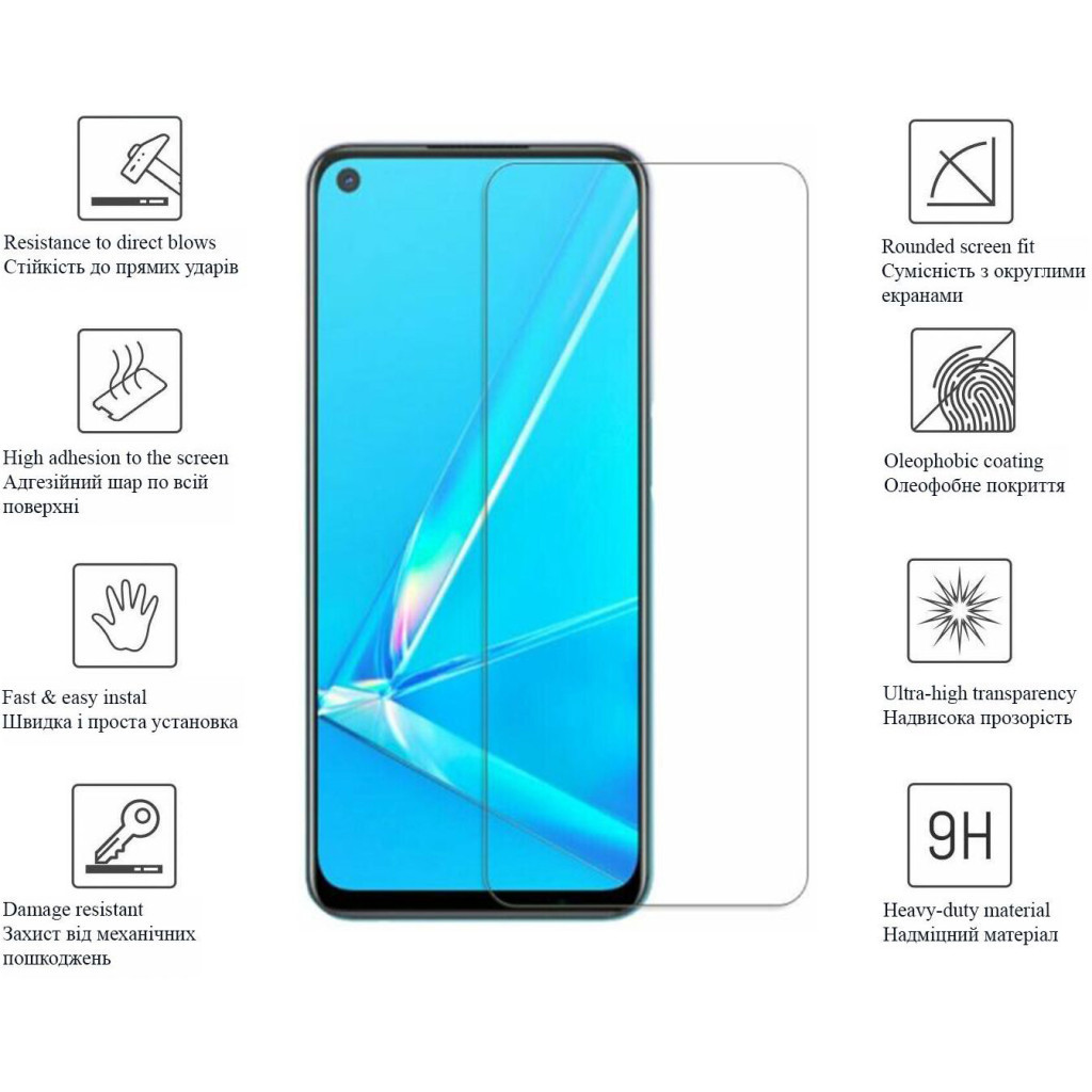 Скло захисне Drobak OPPO A76 (505042) - зображення 2