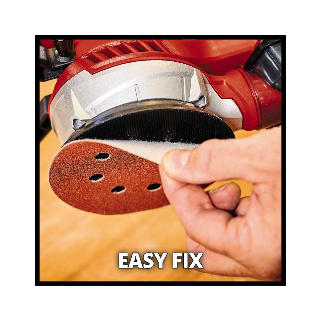 Шліфувальна машина Einhell TE-RS 40 E400Вт 125 мм, 12000-24000кол/хв, 1.87кг (4462000) - зображення 6