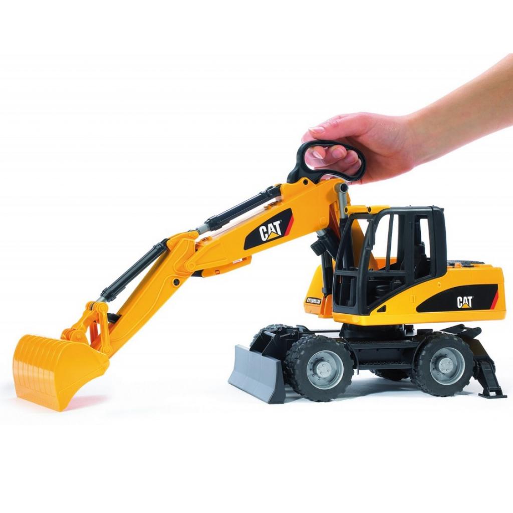 Спецтехніка Bruder екскаватор колісний Caterpillar, М1: 16 (02445) - зображення 7