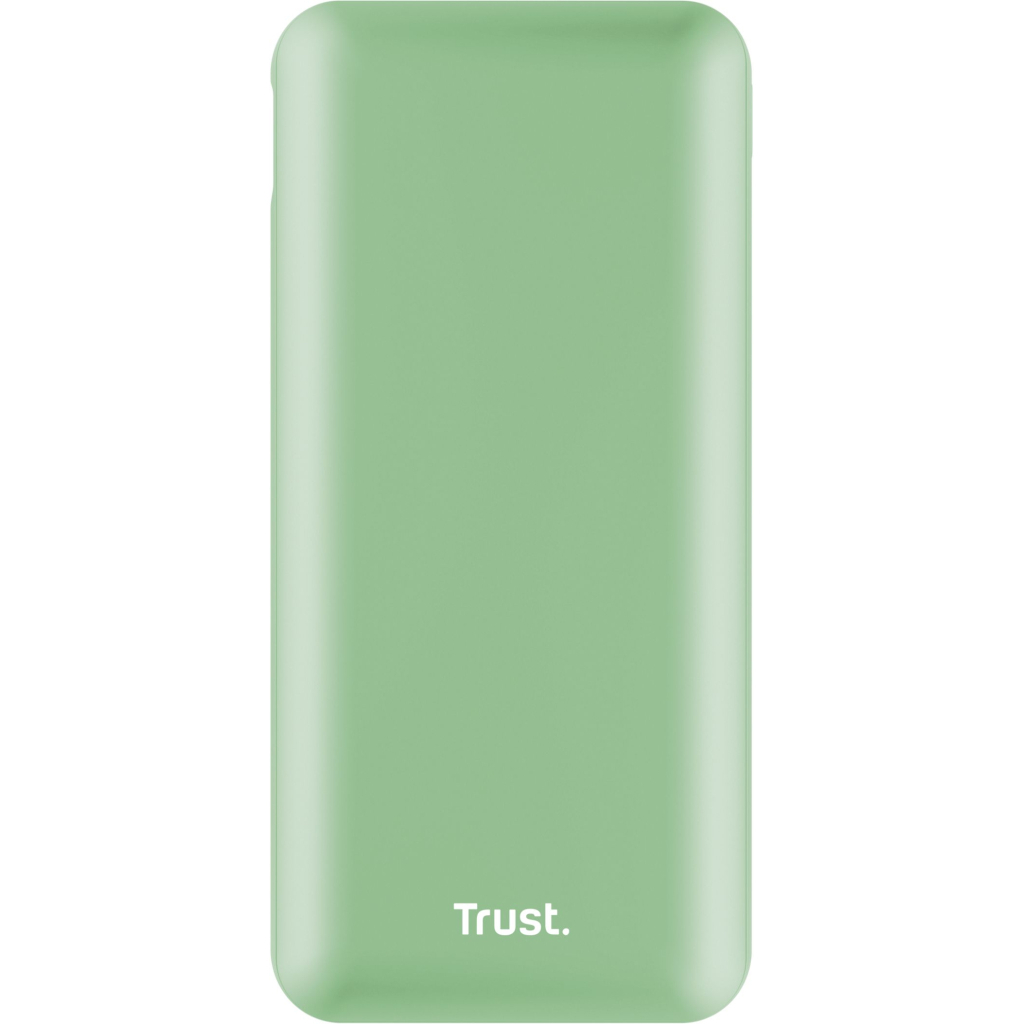 Батарея універсальна Trust 20000mAh Redoh, USB-A/2хUSB-C, 18W, QC 3.0, PD, green (25035_TRUST) - зображення 9