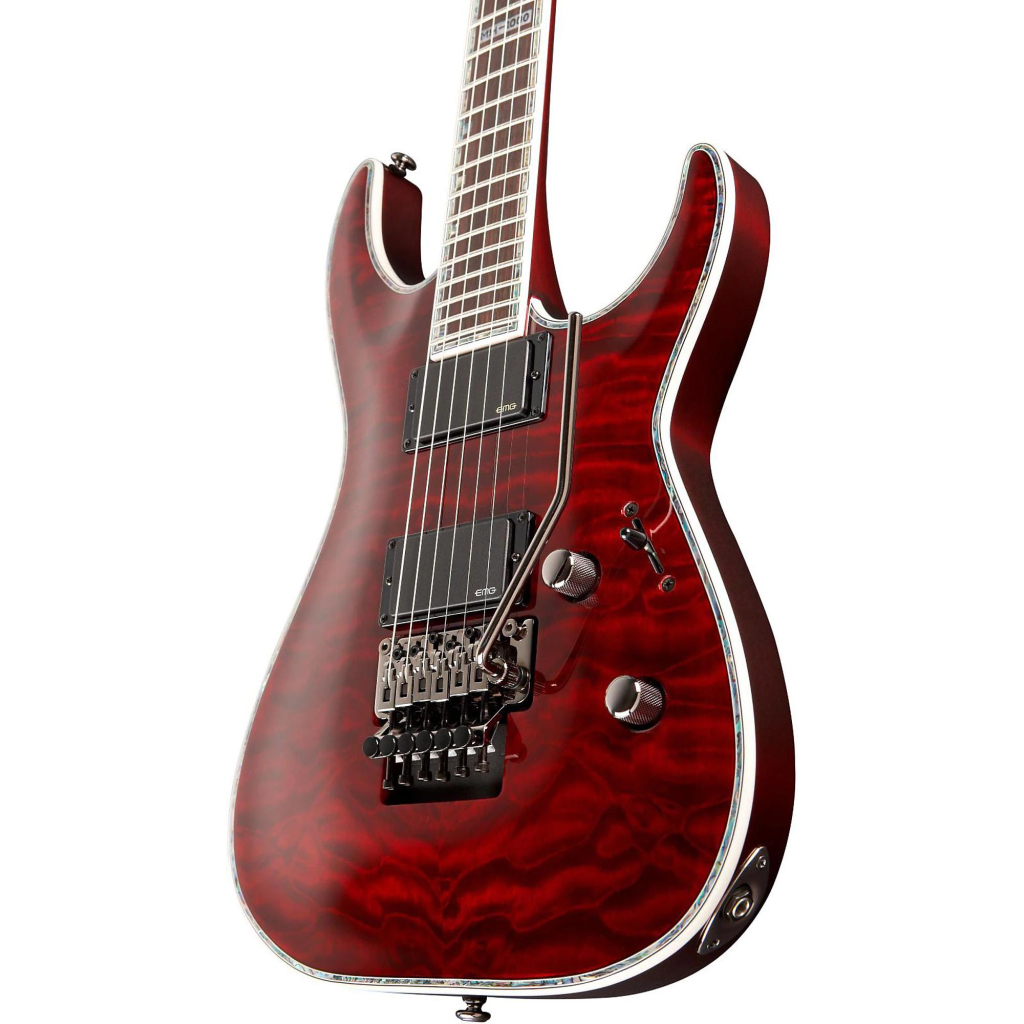 Електрогітара LTD MH-1000 See Thru Black Cherry - зображення 3