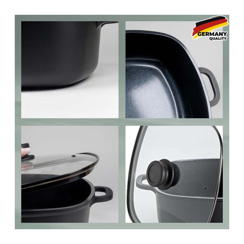 Сотейник Kela Atura з кришкою 28х28 см, 6 л (15166) - зображення 2