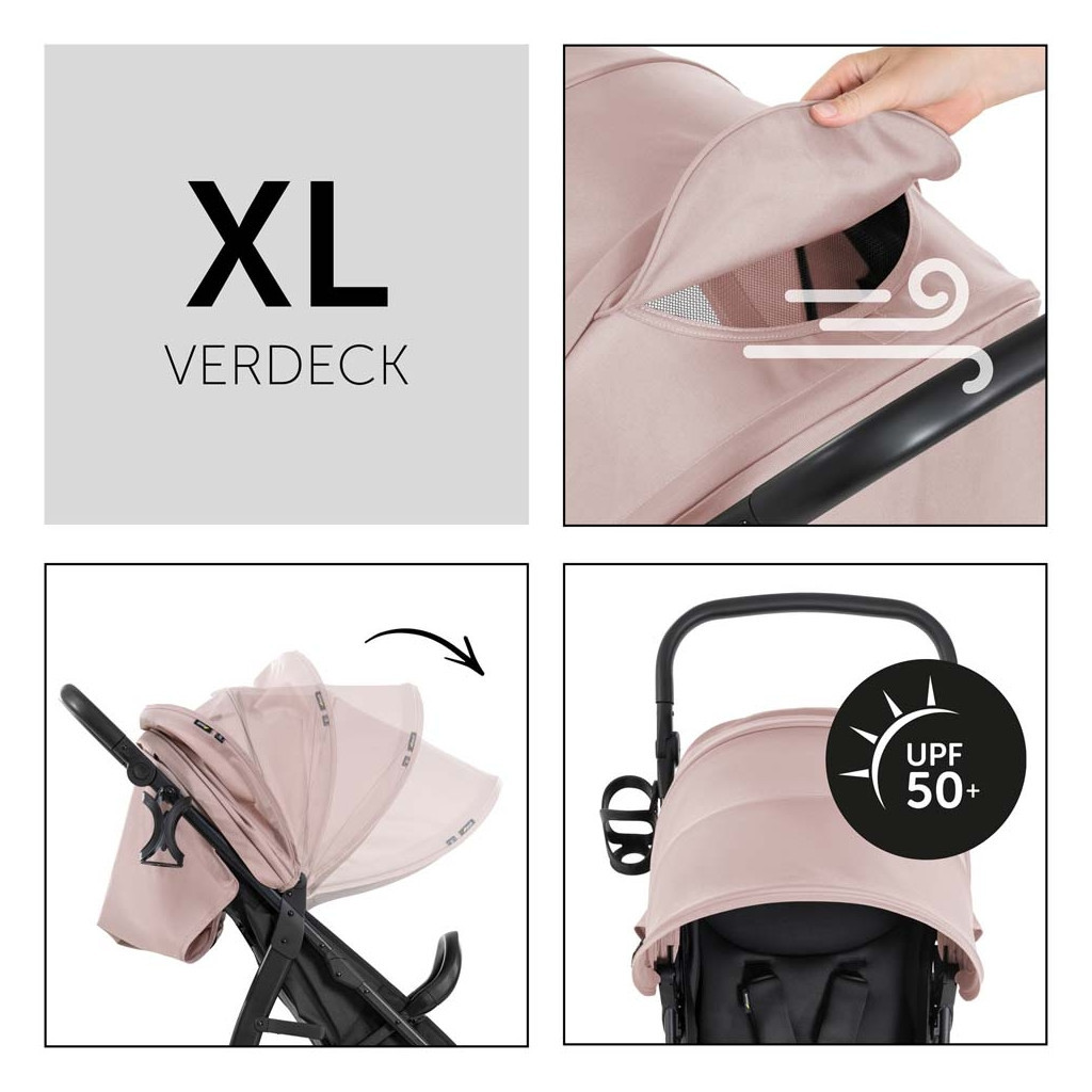 Коляска Hauck Rapid 4D Dusty Rose (14897-6) - зображення 11