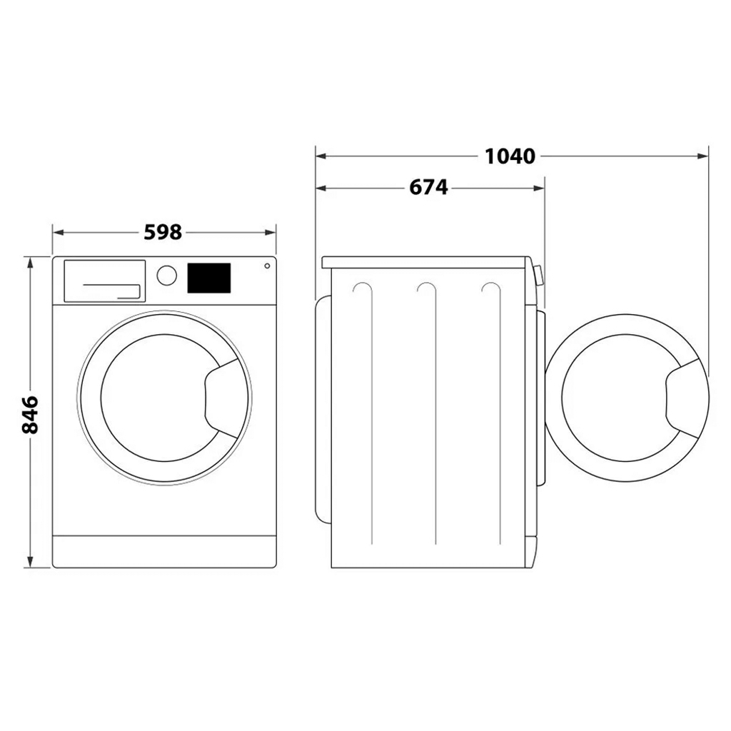 Сушильна машина Whirlpool WP B9X WBS UA - picture 4