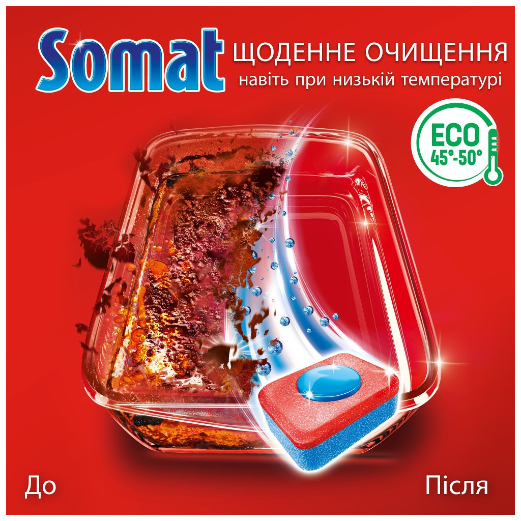 Таблетки для посудомийних машин Somat Classic 70 шт. (9000101577280) - зображення 4