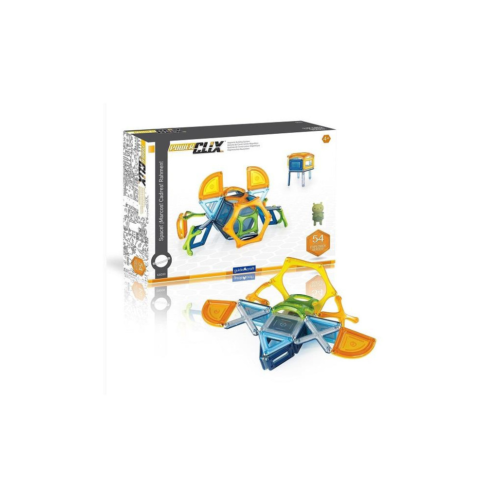 Конструктор Guidecraft PowerClix Explorer Series Космос 54 деталі (G9470) - зображення 1