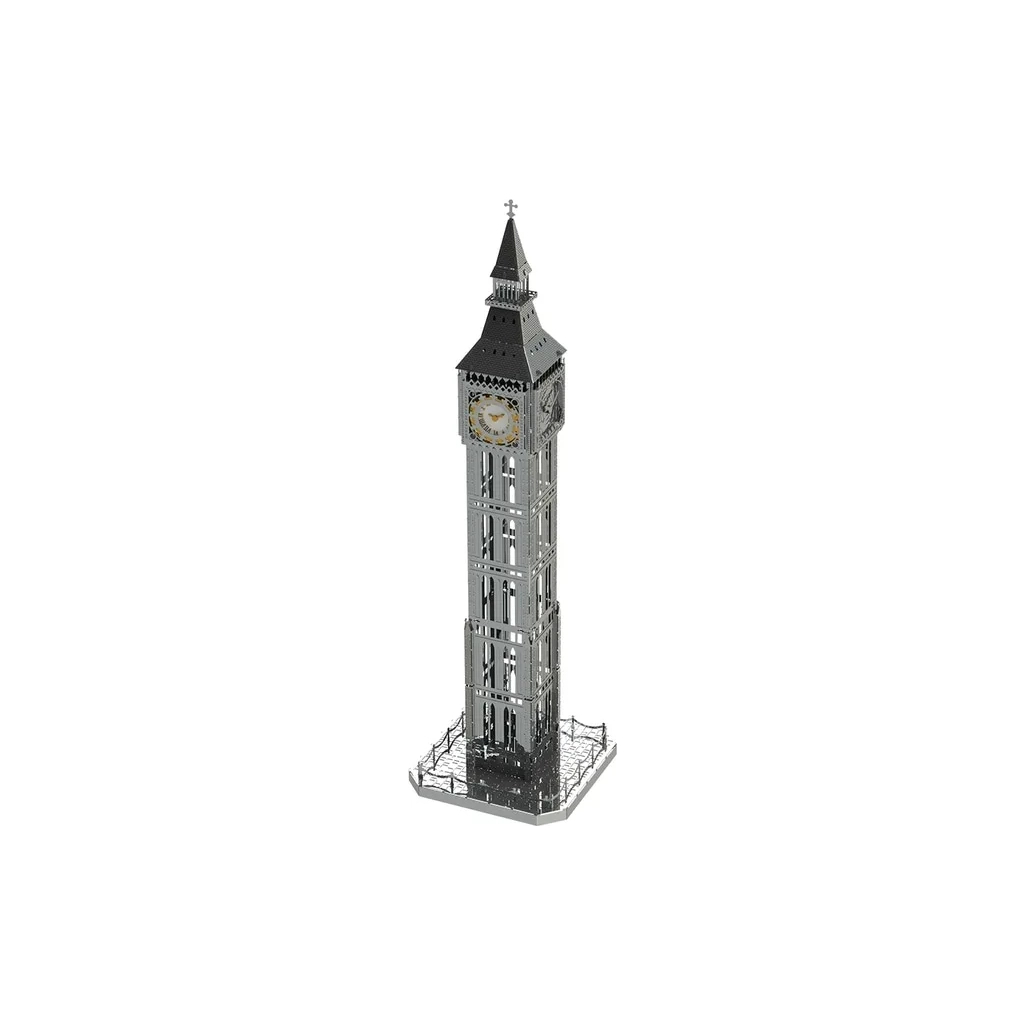 Конструктор Metal Time Колекцiйна модель The Great Bell Годинникова вежа Біг-Бен настільний годинник (MT077) - зображення 2