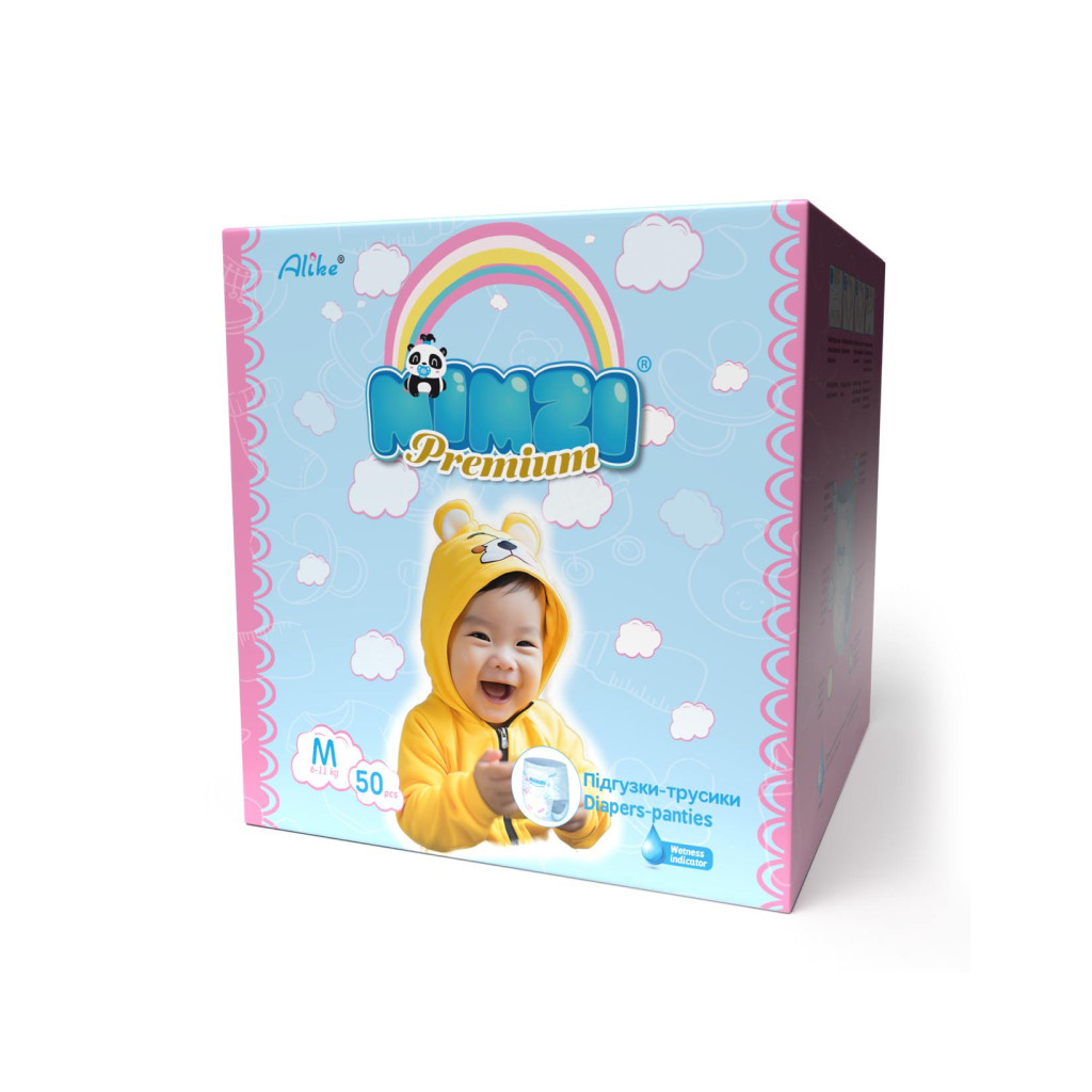 Підгузки Mimzi Трусики M 6-11 кг 50 шт (4820209800272) - зображення 3