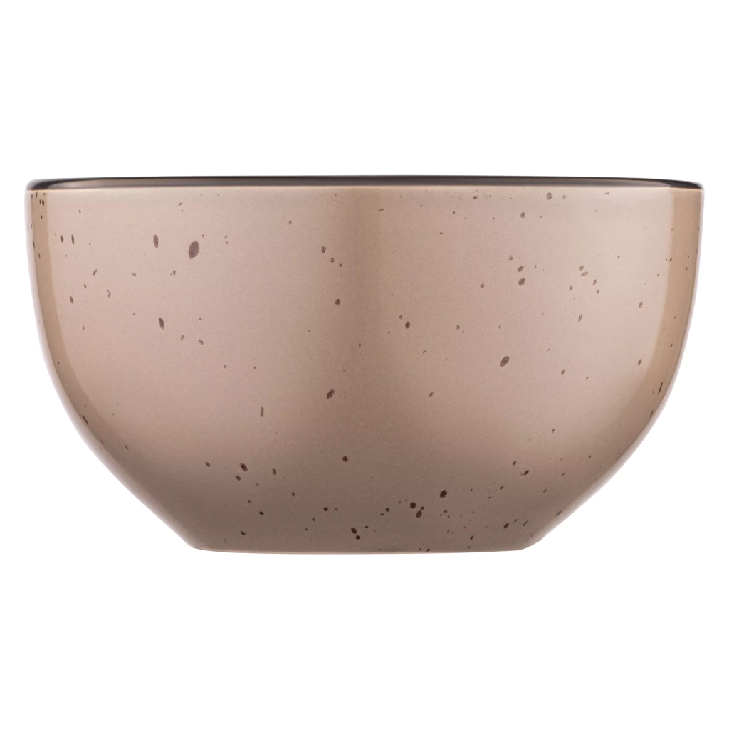 Салатник Ardesto Emilia 610мл, 14см, кераміка, коричневий (AR0814EBR) - зображення 3