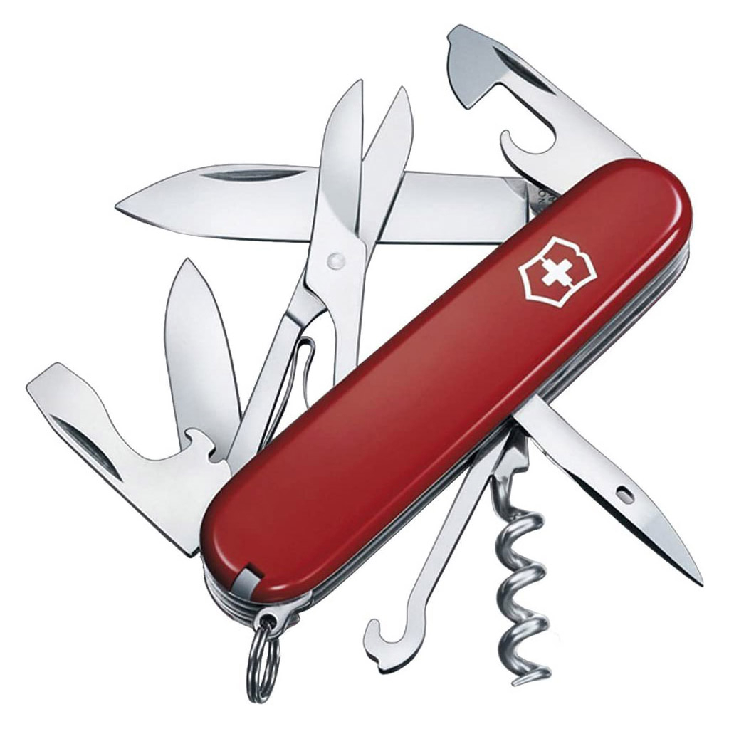 Ніж Victorinox Climber Red Blister (1.3703.B1) - зображення 1
