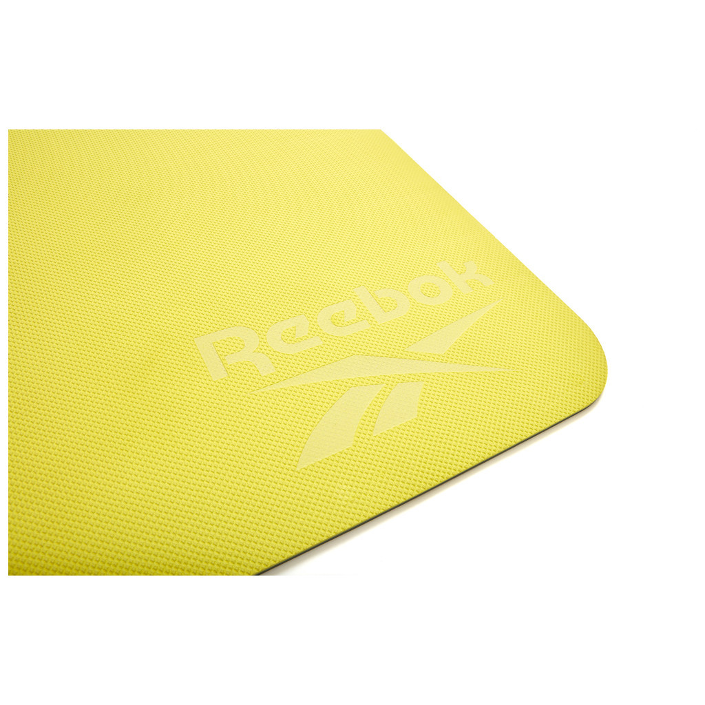 Килимок для йоги Reebok Double Sided Yoga Mat зелений RAYG-11042GR (885652020831) - зображення 11