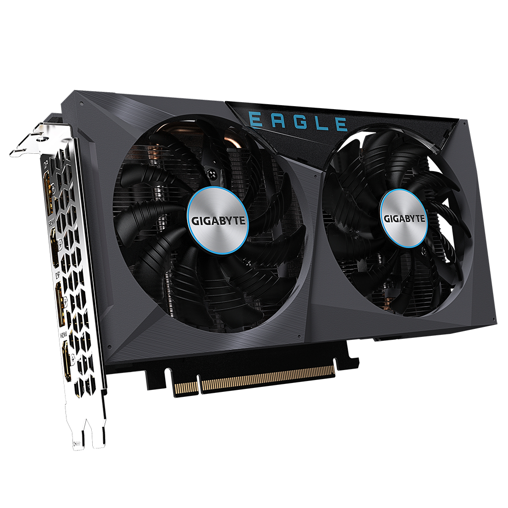 Відеокарта GIGABYTE GeForce RTX3050 8Gb EAGLE (GV-N3050EAGLE-8GD) - зображення 2