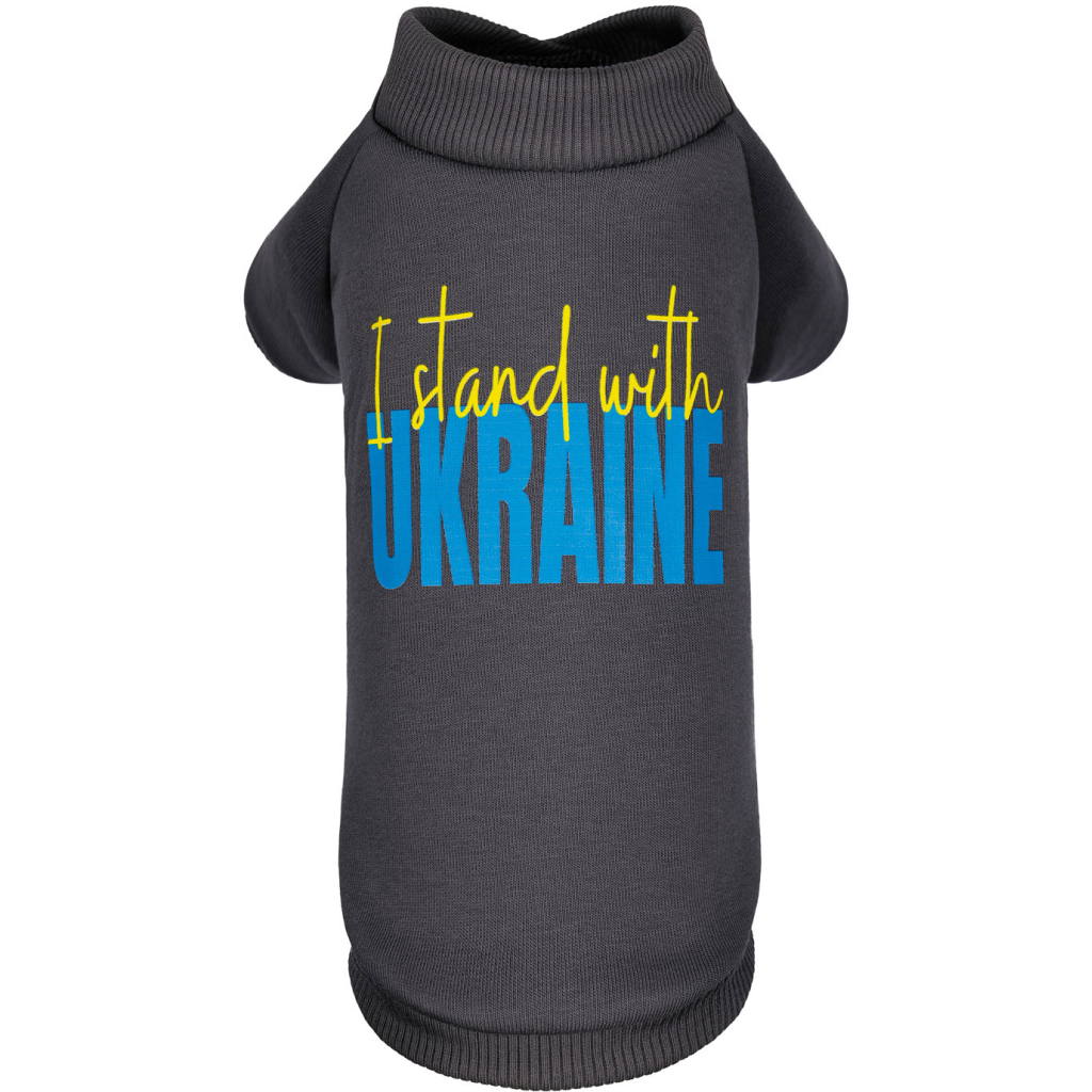 Толстовка для тварин Pet Fashion "I stand with" M (4823082431373) - зображення 1