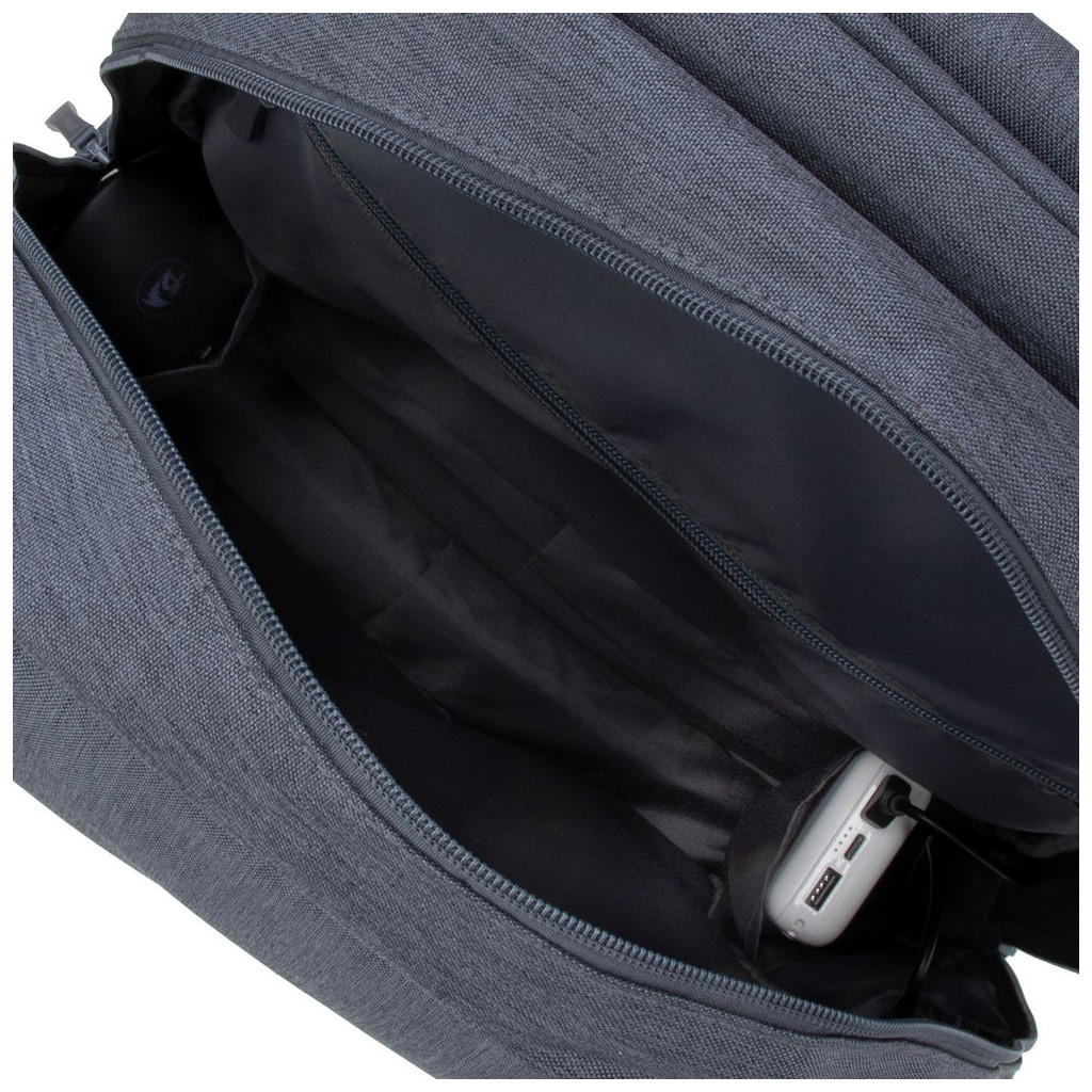 Рюкзак для ноутбука RivaCase 17.3" 7567 Prater, anti-theft (7567DarkGrey) - зображення 10