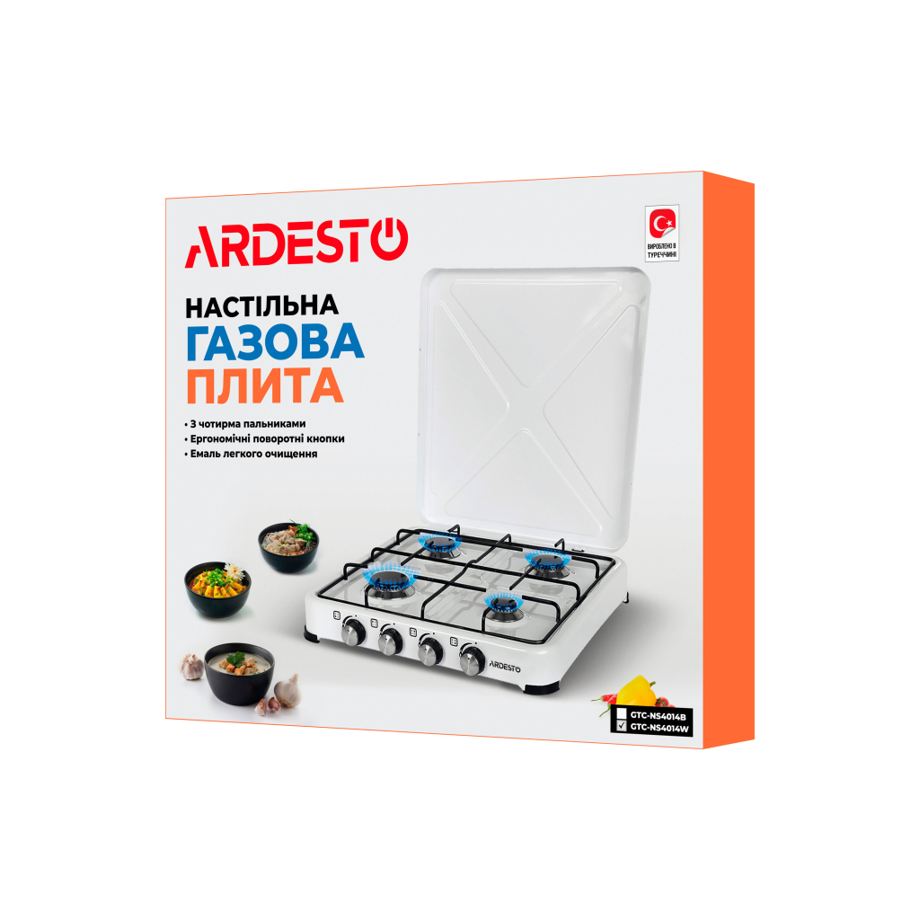 Настільна плита Ardesto GTC-NS4014W - зображення 8