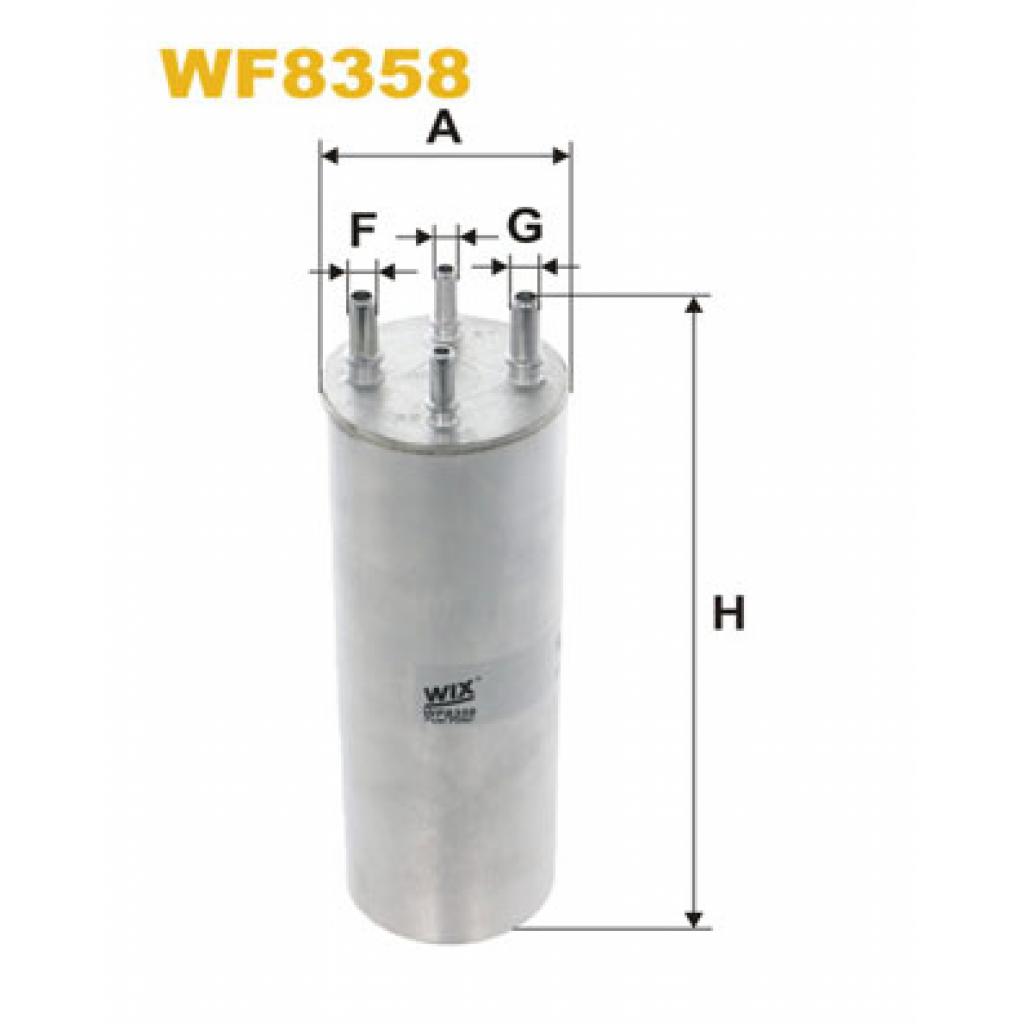 Фільтр паливний Wixfiltron WF8358 - зображення 1