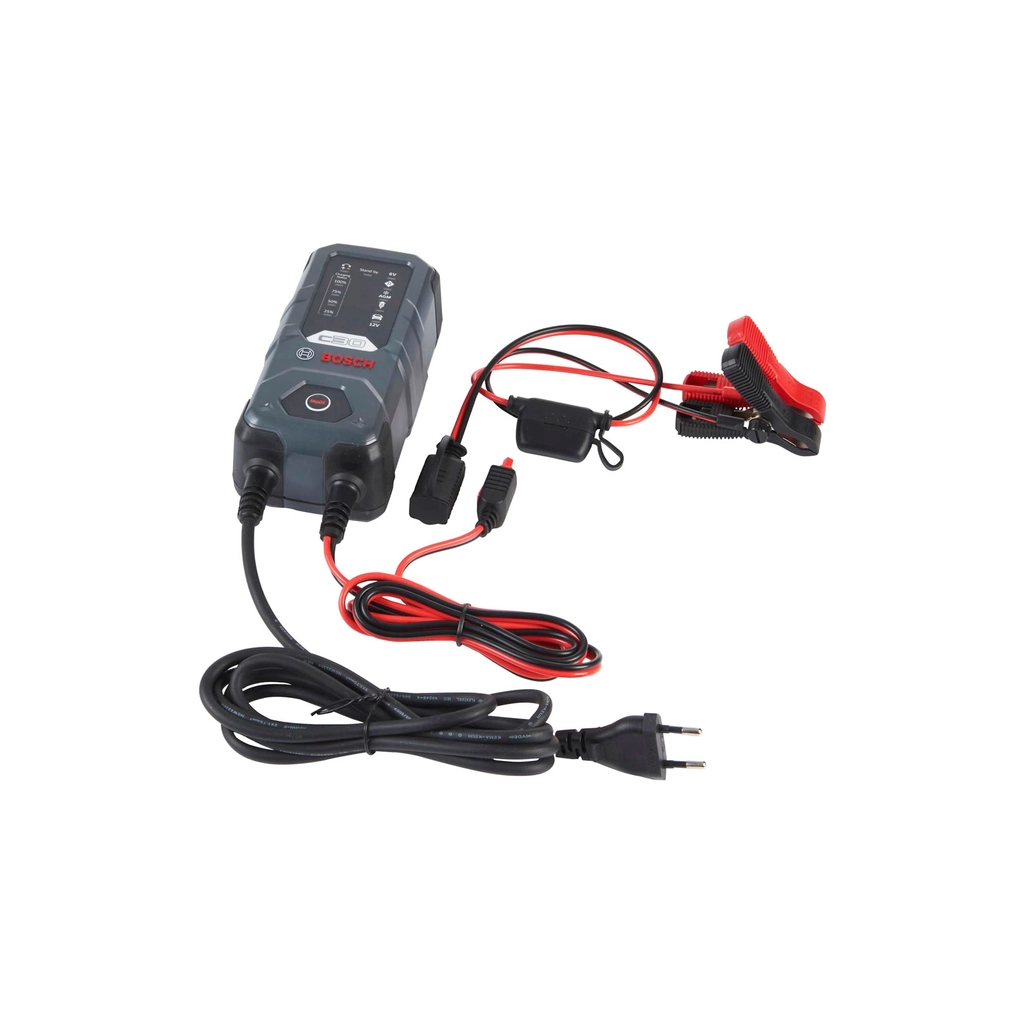 Зарядний пристрій для автомобільного акумулятора Bosch 0189911030 - зображення 2