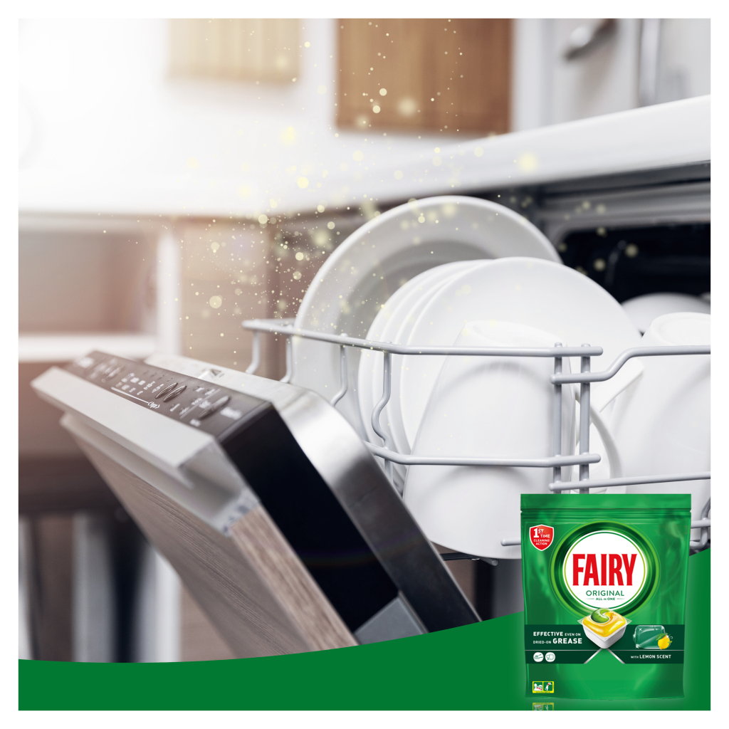 Таблетки для посудомийних машин Fairy Original All in One Lemon 29 шт. (8006540726891/8700216237314) - изображение 7