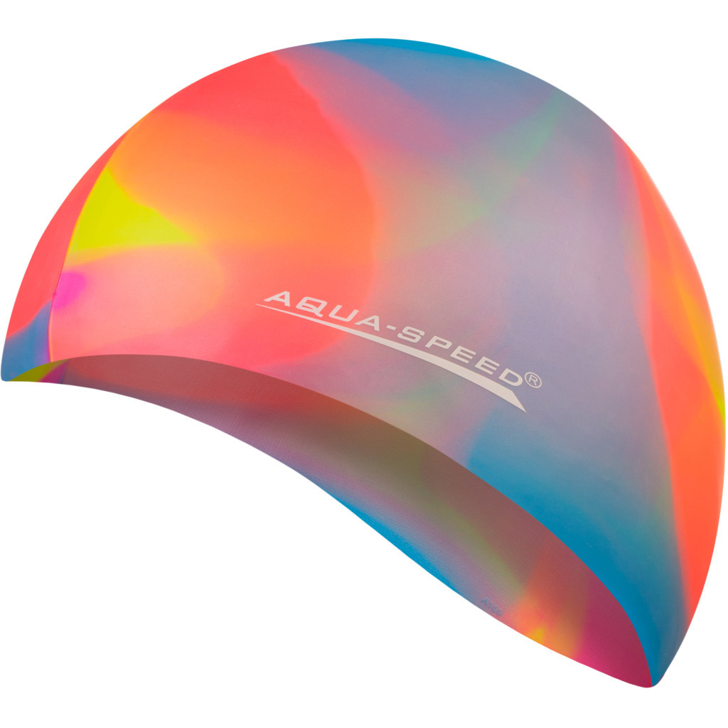 Шапка для плавання Aqua Speed Bunt 4079 113-86 мультиколор Уні OSFM (5908217640796) - зображення 1