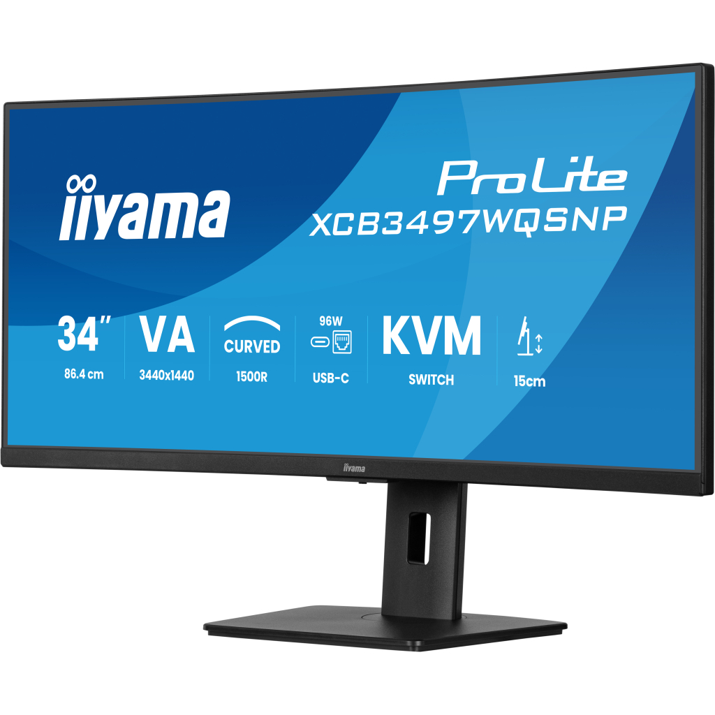 Монітор iiyama XCB3497WQSNP-B1 - зображення 3