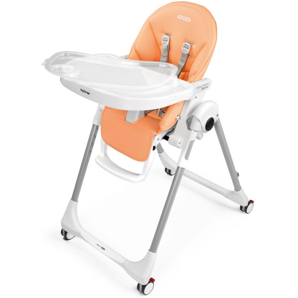 Стілець для годування Peg-Perego Prima Pappa Follow Me Peach (персиковий) (IH01000000BL68) - зображення 5