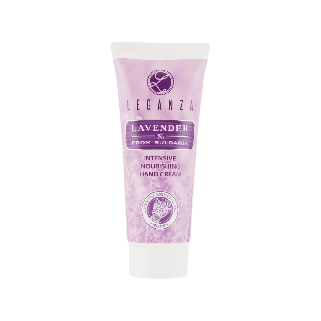 Крем для рук Leganza Lavender Intensive Nourishing Hand Cream Інтенсивний живильний 75 мл (3800010525626) - зображення 1