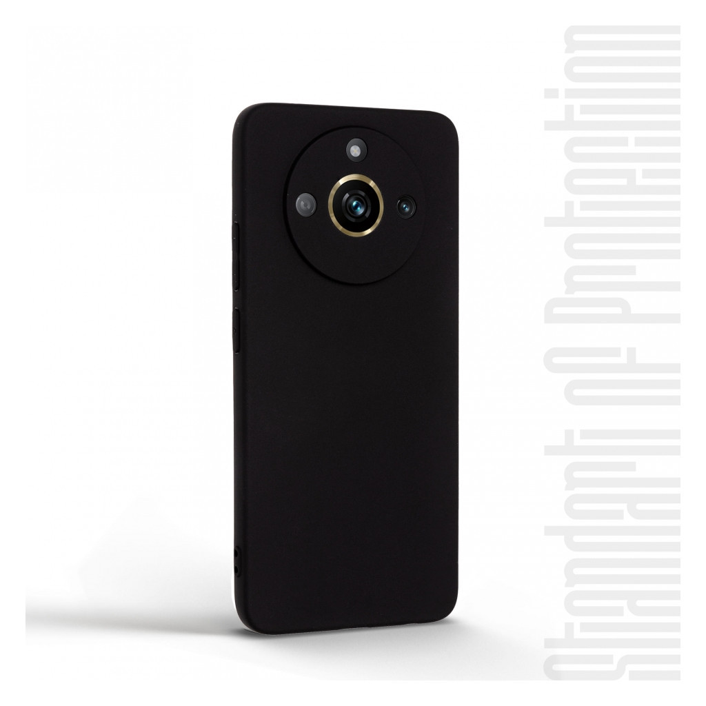 Чохол до мобільного телефона Armorstandart Matte Slim Fit Realme 11 4G Camera cover Black (ARM69150) - зображення 2