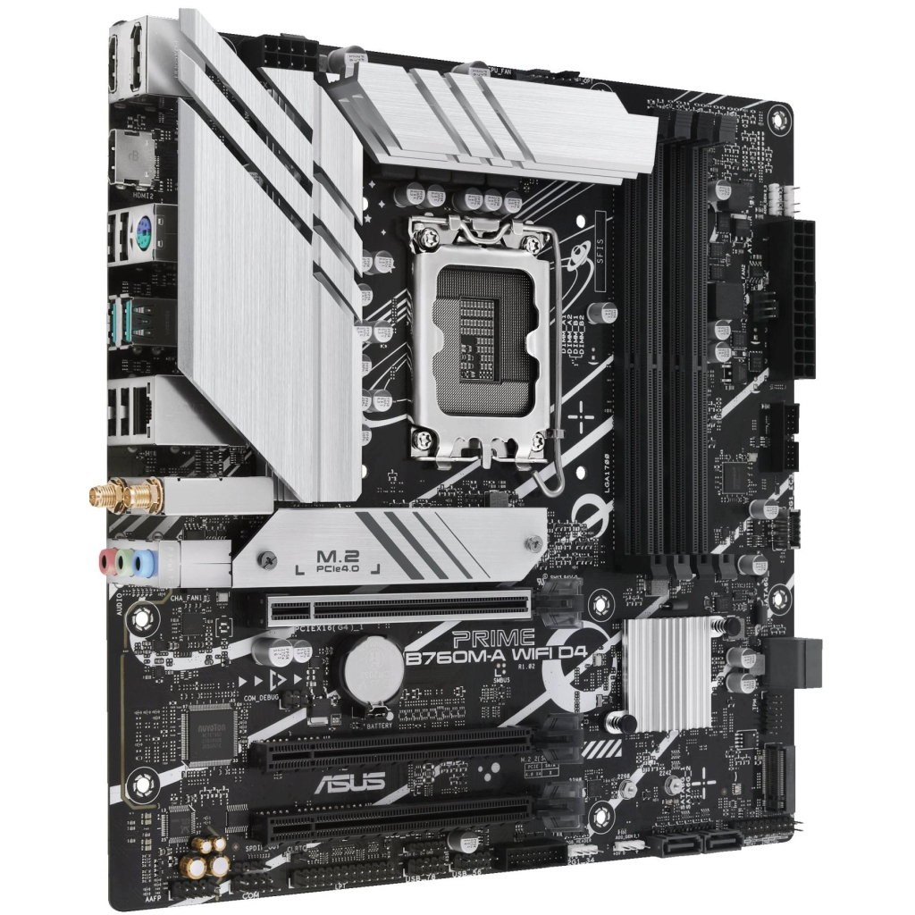 Материнська плата ASUS PRIME B760M-A WIFI D4 - зображення 2
