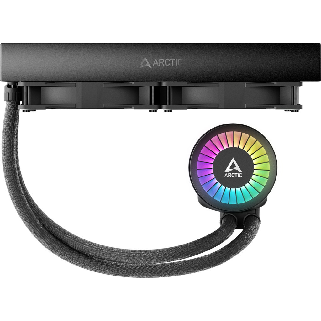 Система рідинного охолодження Arctic Liquid Freezer III - 280 A-RGB Black (ACFRE00143A) - зображення 3