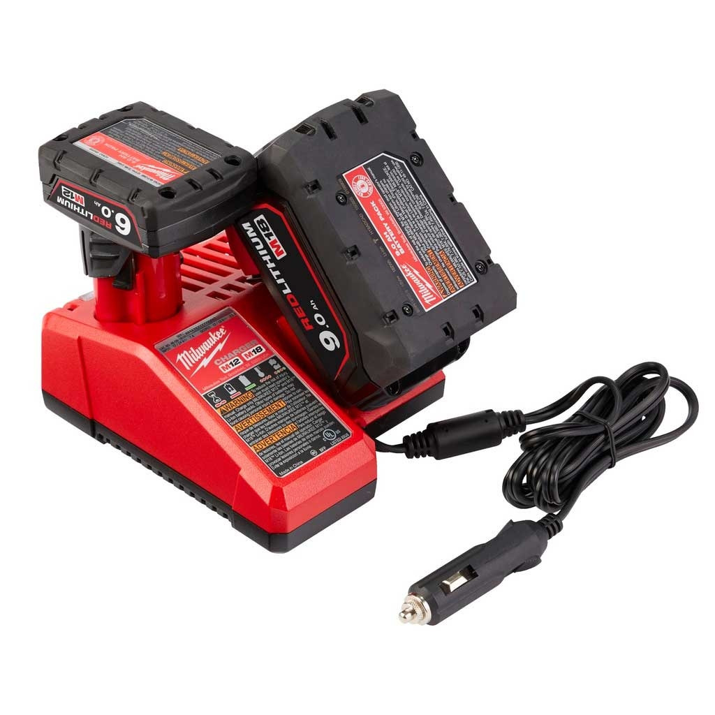 Зарядний пристрій для акумуляторів інструменту Milwaukee M12-18 AC 12В, автомобільний (4932459205) - изображение 3