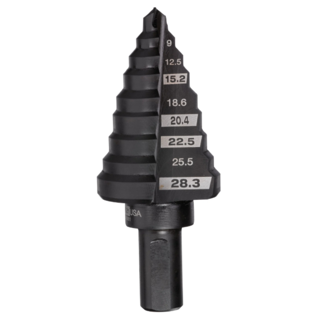 Свердло Milwaukee ступінчасте Step Drill, для електриків PG7-PG21 з кроком 2мм (48899321) - зображення 1