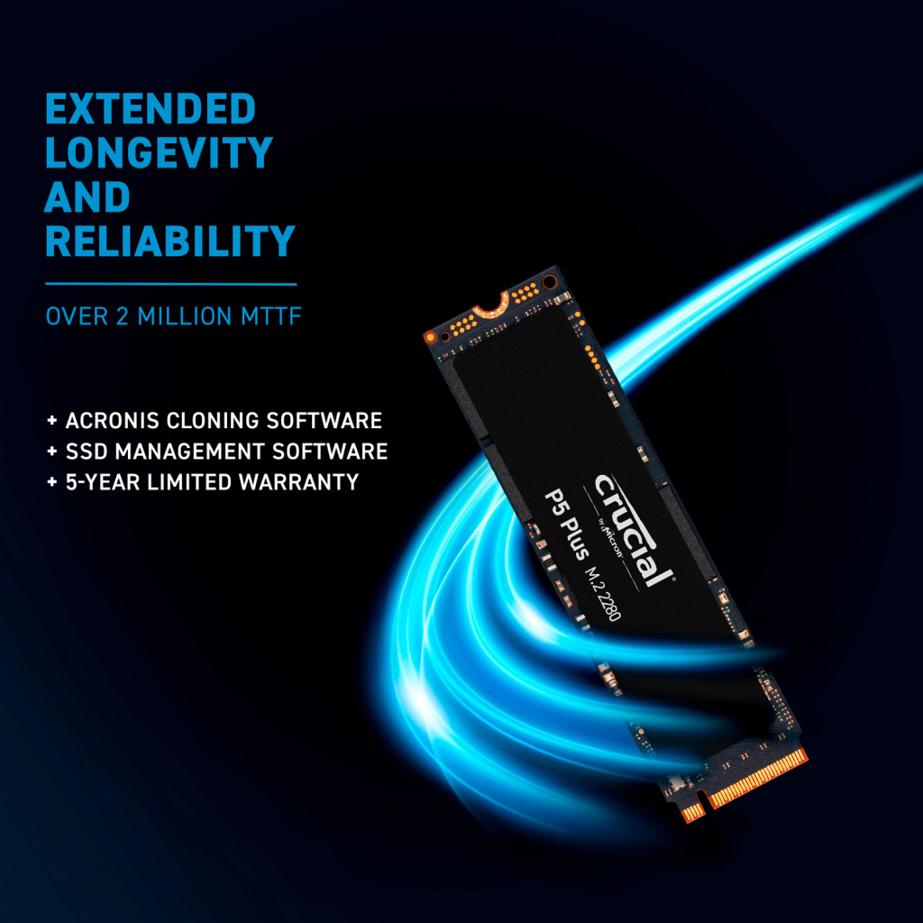 Накопичувач SSD M.2 2280 2TB Micron (CT2000P5PSSD5) - зображення 7
