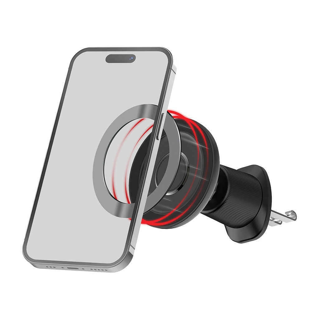 Універсальний автотримач ColorWay Magnetic Air Vent-5 (360° rotation) (CW-CHM15-BK) - изображение 10